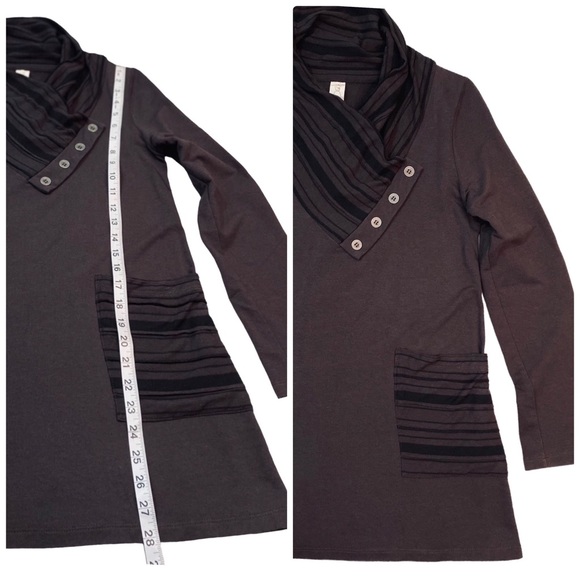 Chalet “Victoria” Tunic in Hazelnut/Black XS (Fits more like a medium) - Picture 5 of 11